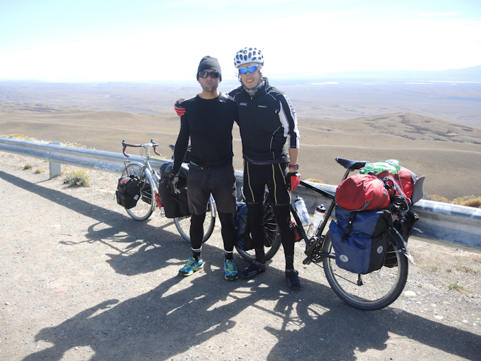 Before the downhill to Lago Argentino.