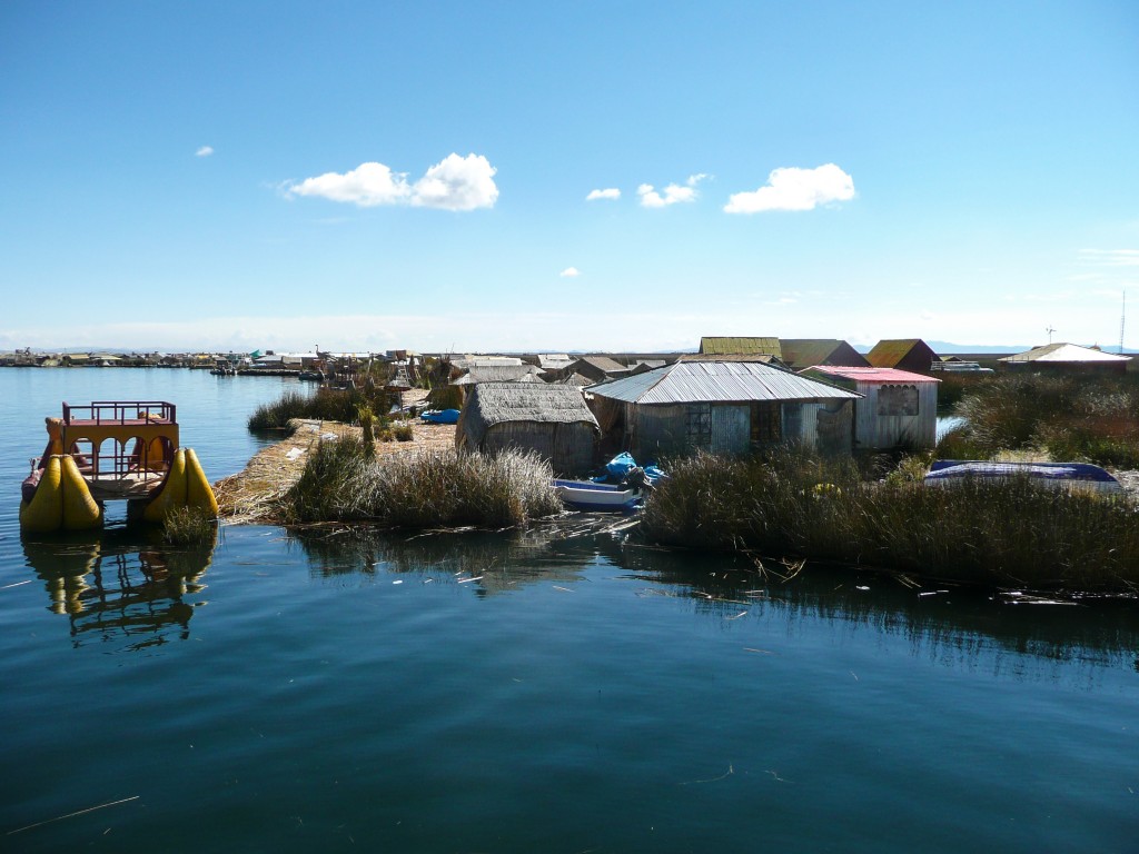 Floating islands.