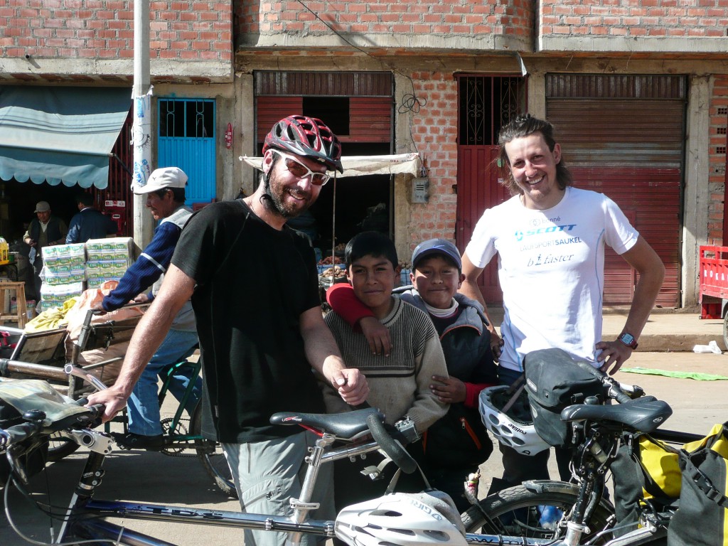 At the local market in Puno.